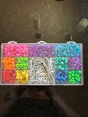Michaels NWOT Pony Bead Assortment in Rainbow Colors